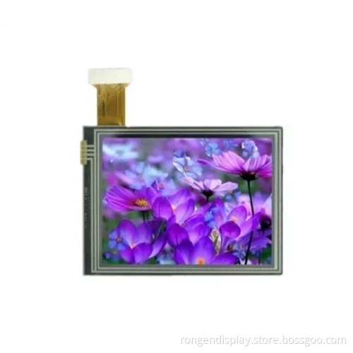 Rg035gtt-08r OEM 3.5inch Transflective LCD Display with Resistive Touch Screen